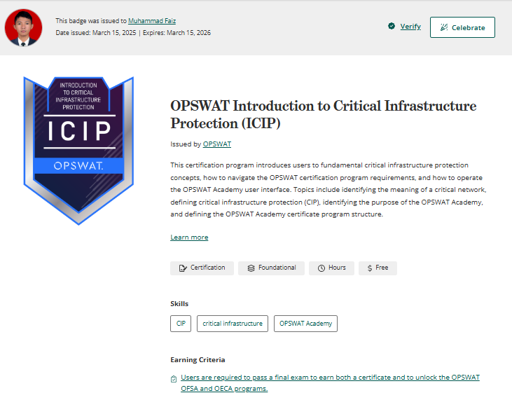 OPSWAT ICIP